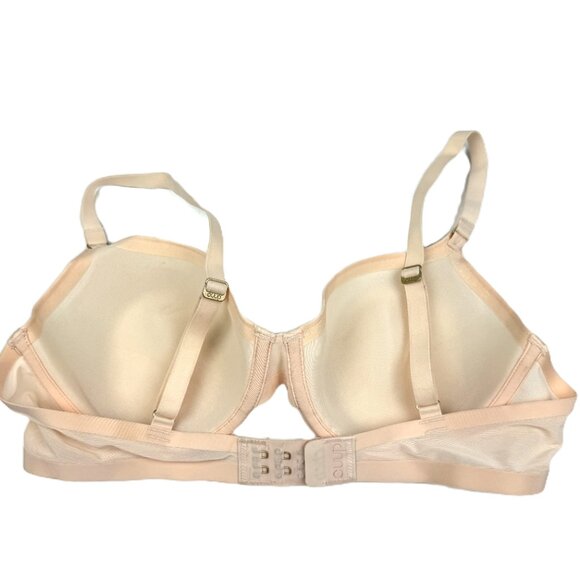 CUUP The Demi Spacer Bra Underwire Unlined Nude 34C - Picture 4 of 7